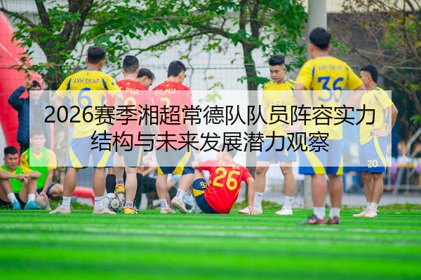 2026赛季湘超常德队队员阵容实力结构与未来发展潜力观察