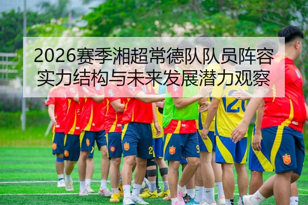 2026赛季湘超常德队队员阵容实力结构与未来发展潜力观察